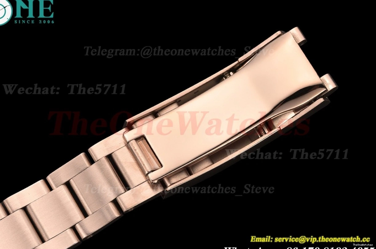 Black RG 40mm A3836 RG Gold Daytona GDF 0101